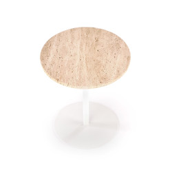 TRAVERSO S ława, trawertyn / biały