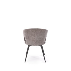 Krzesło obrotowe Aveiro popiel/czarne nogi