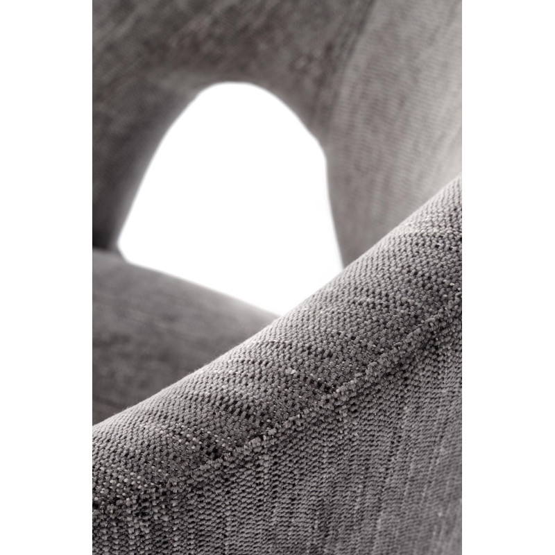 Krzesło obrotowe Aveiro popiel/czarne nogi