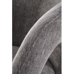 Krzesło obrotowe Aveiro popiel/czarne nogi