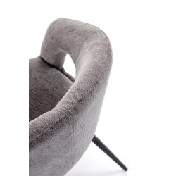 Krzesło obrotowe Aveiro popiel/czarne nogi