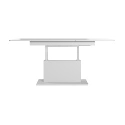 Busetti Ława Blat: Biały Mat, Nogi: Biały Mat