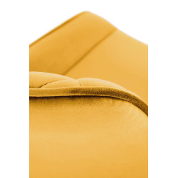 K520 Krzesło Nogi - Czarne, Siedzisko - Musztardowy K520 Krzesło Nogi - Czarne, Siedzisko - Musztardowy