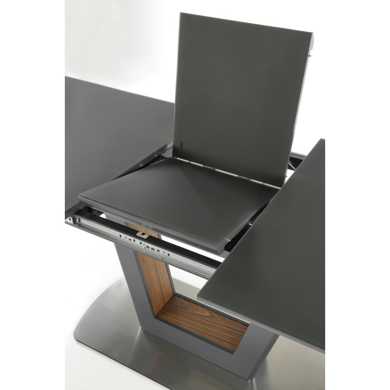 Bilotti Stół Rozkładany Antracytowy Mat / Orzech