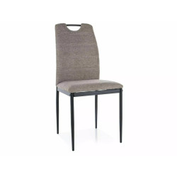 KRZESŁO RIP BREGO CZARNY STELAŻ/ BEŻ 34