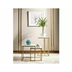 ŁAWA SYMPHONY G BIAŁY EFEKT MARMURU/ZŁOTY 40X30 ŁAWA SYMPHONY G BIAŁY EFEKT MARMURU/ZŁOTY 40X30