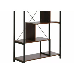 REGAŁ NET A CIEMNY ORZECH/CZARNY