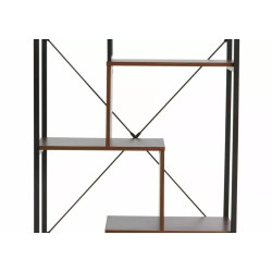 REGAŁ NET A CIEMNY ORZECH/CZARNY