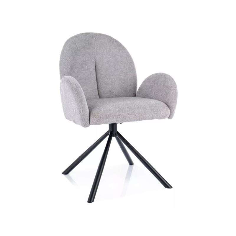 Krzesło obrotowe Planet Raven czarny stelaż/szary 06