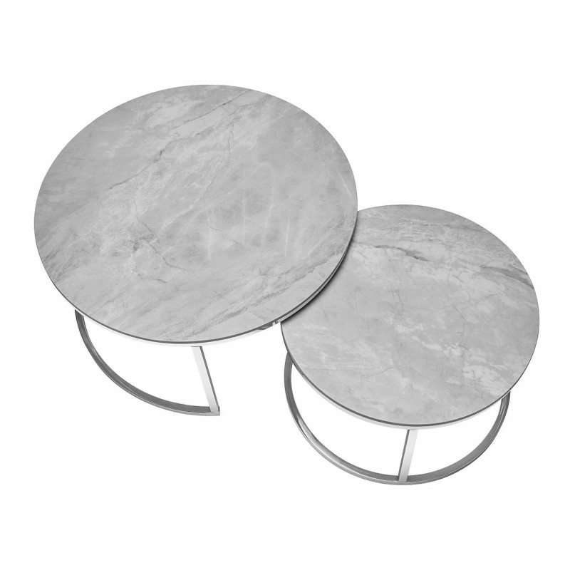 ŁAWA PORTAFINO B SZARY FI60 FI45/ CHROM ZESTAW