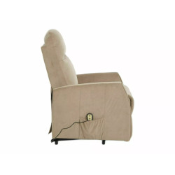 FOTEL ROZKŁADANY LETO (FUNKCJA PIONIZACJI) VELVET BEŻ BLUVEL 28 FOTEL ROZKŁADANY LETO (FUNKCJA PIONIZACJI) VELVET BEŻ BLUVEL 28