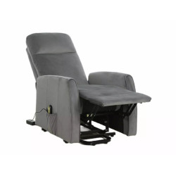 FOTEL ROZKŁADANY LETO (FUNKCJA PIONIZACJI) VELVET SZARY BLUVEL FOTEL ROZKŁADANY LETO (FUNKCJA PIONIZACJI) VELVET SZARY BLUVEL
