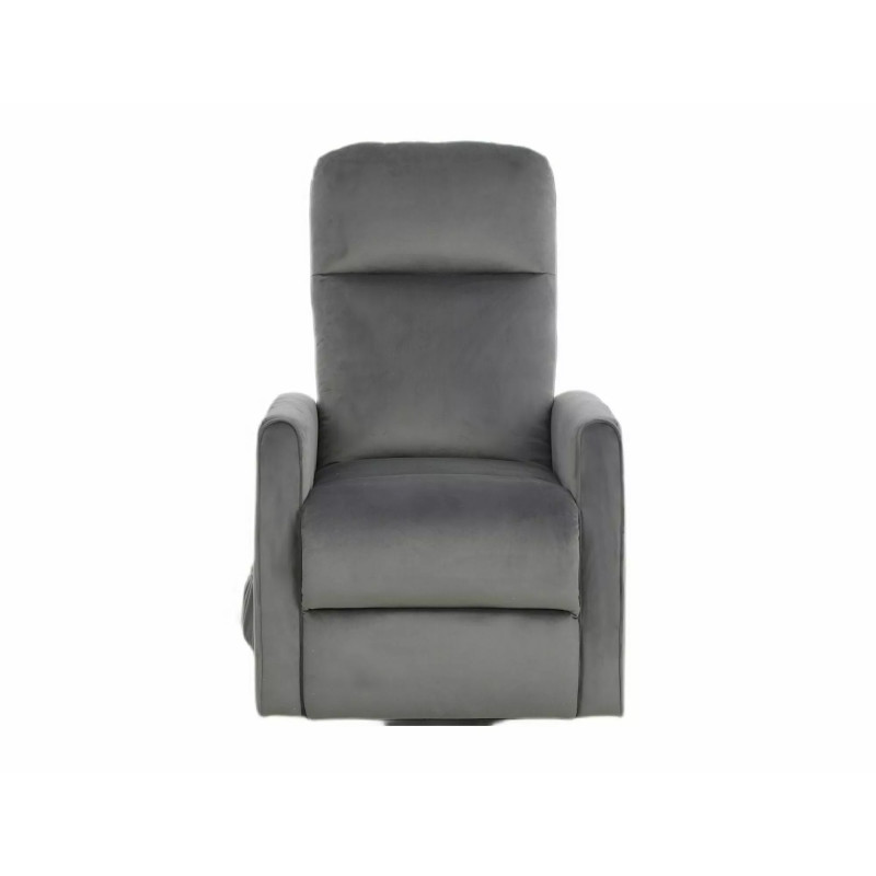 FOTEL ROZKŁADANY LETO (FUNKCJA PIONIZACJI) VELVET SZARY BLUVEL
