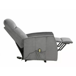 FOTEL ROZKŁADANY LETO (FUNKCJA PIONIZACJI) VELVET SZARY BLUVEL FOTEL ROZKŁADANY LETO (FUNKCJA PIONIZACJI) VELVET SZARY BLUVEL
