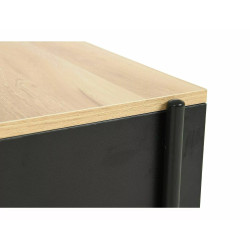 ŁAWA KARINA B DĄB/CZARNY MAT 40X40X51 ŁAWA KARINA B DĄB/CZARNY MAT 40X40X51