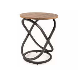 ŁAWA EOS E DĄB ARTISAN/CZARNY FI45