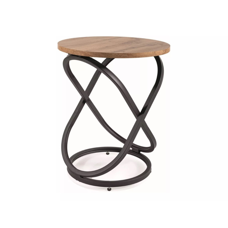 ŁAWA EOS E DĄB ARTISAN/CZARNY FI45