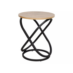 ŁAWA EOS E DĄB ARTISAN/CZARNY FI45