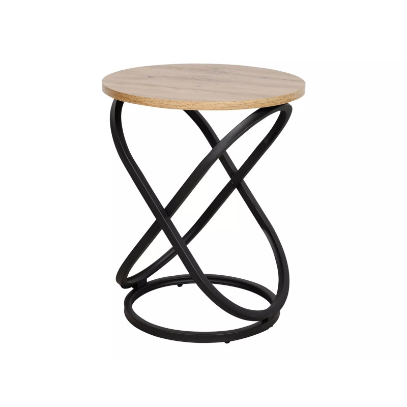 ŁAWA EOS E DĄB ARTISAN/CZARNY FI45