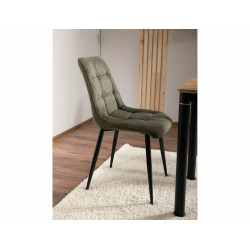Krzesło tapicerowane Chic Brego oliwkowe