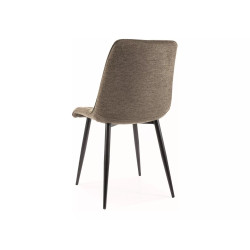 Krzesło tapicerowane Chic Brego oliwkowe