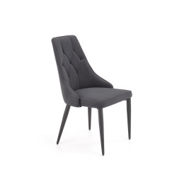 Krzesło Tapicerowane Elegance Popielate
