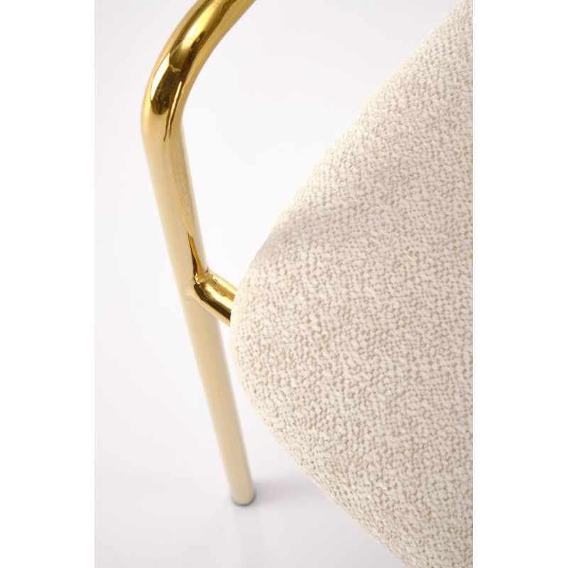 K537 Krzesło Kremowy