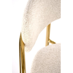 K537 Krzesło Kremowy