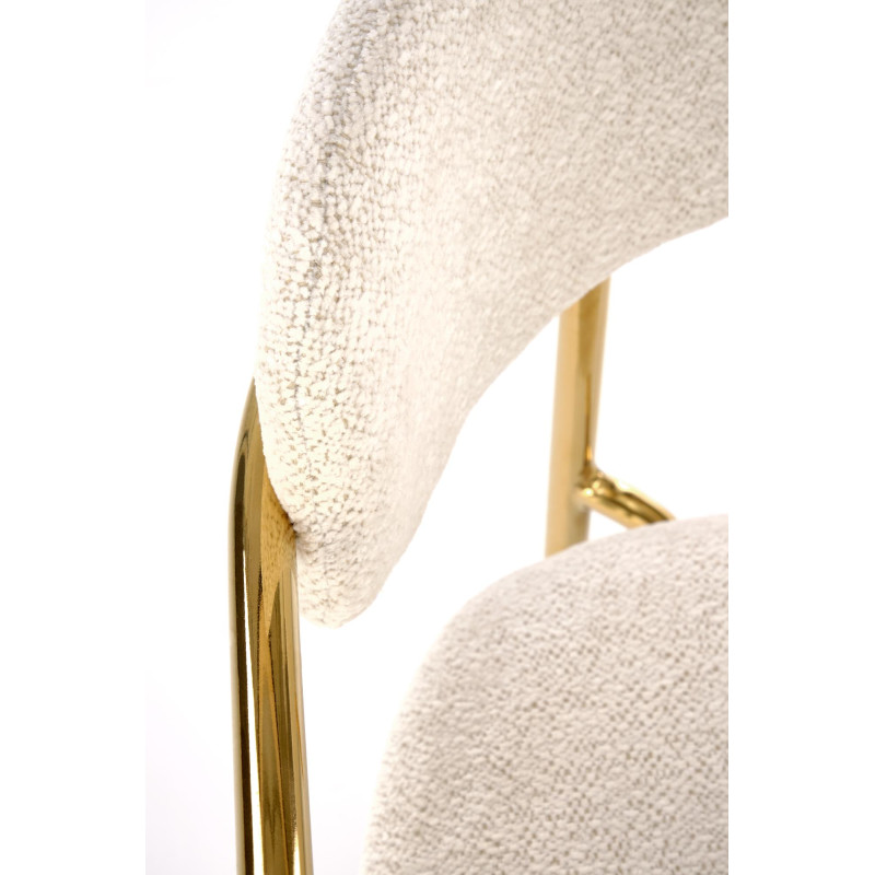 K537 Krzesło Kremowy