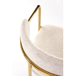 K537 Krzesło Kremowy