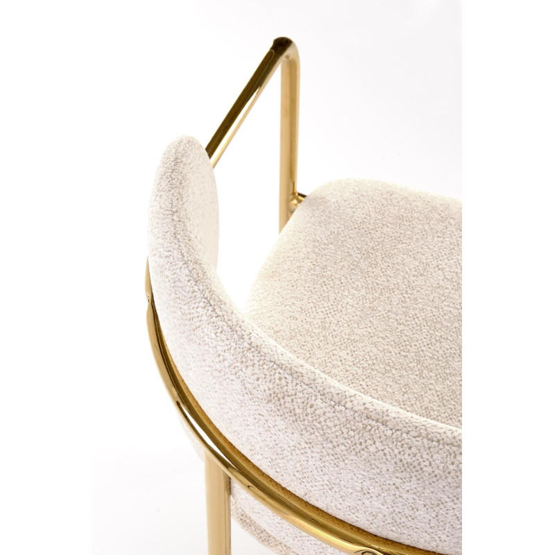 K537 Krzesło Kremowy