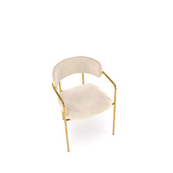 K537 Krzesło Kremowy