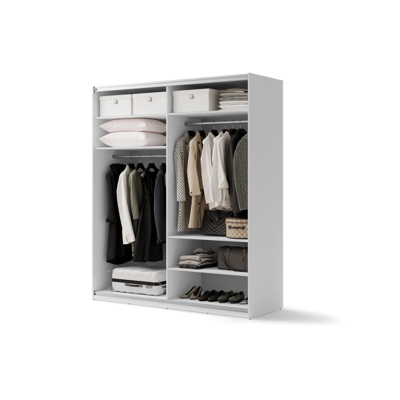 Szafa przesuwna z lustrem Maxi MX-04 Lenart Kolekcja Maxi