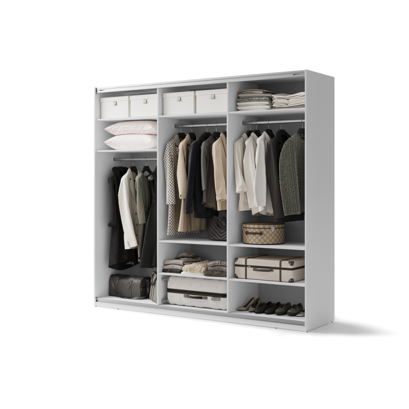 Szafa przesuwna z lustrem Maxi MX-06 Lenart Kolekcja Maxi