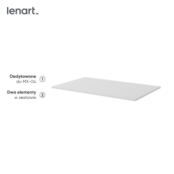 MAXI MX-14 - 2x półka do MX-04 - biały