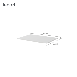 MAXI MX-16 - 2x półka do MX-06 - biały