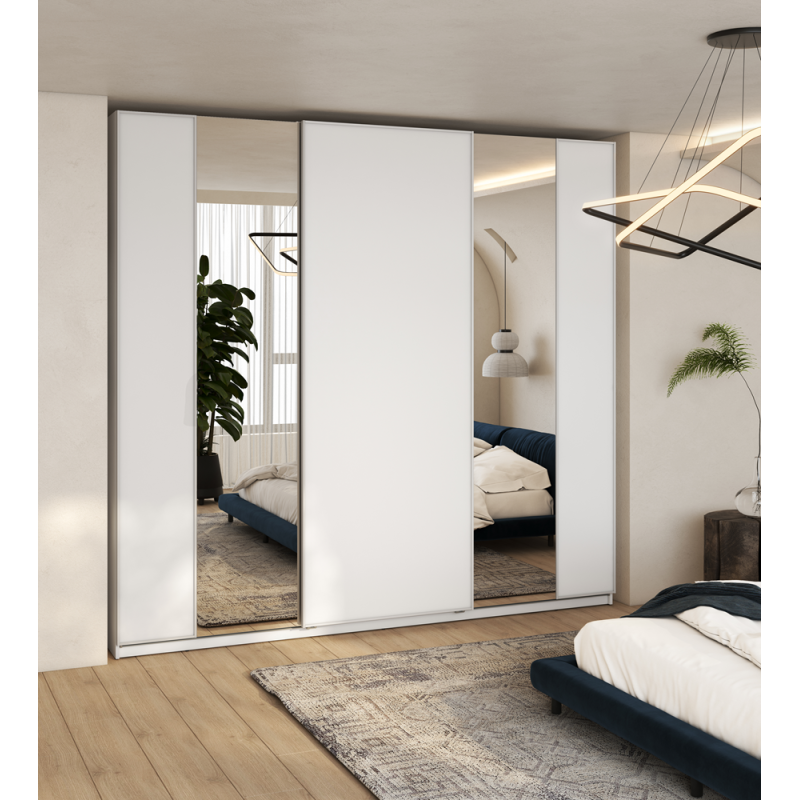 MAXI MX-08 - rama z oświetleniem LED 2x L-2345 - biały