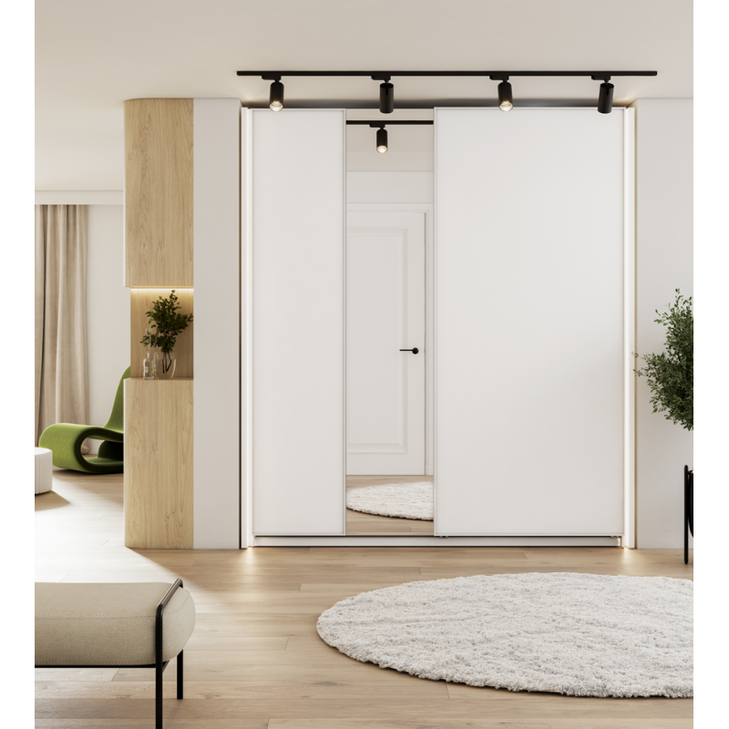 MAXI MX-08 - rama z oświetleniem LED 2x L-2345 - biały