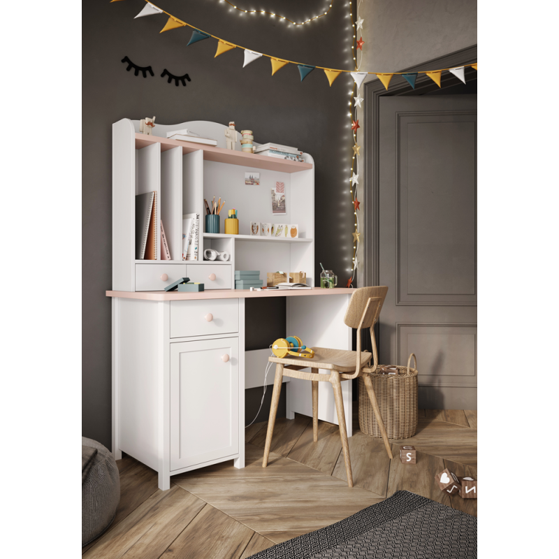 Biurko z nadstawką Luna Lenart Kolekcja Luna