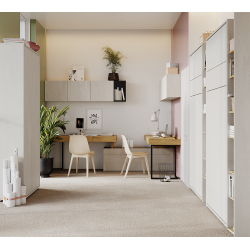 Nowoczesny zestaw do pokoju młodzieżowego Teen Flex SET-02