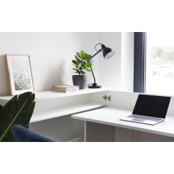 Biurko rozkładane WORK CONCEPT CW-01P BIAŁY POŁYSK Lenart