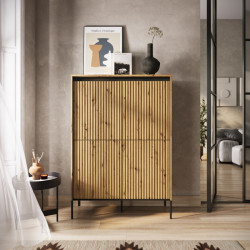 Komoda Trend TR3DAC Dąb Artisan Lenart Komoda Trend TR3DAC Dąb Artisan Lenart