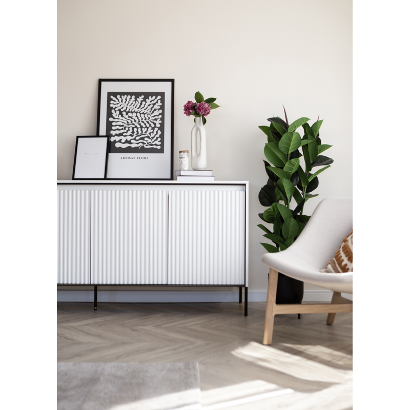 Komoda Trend TR4BIC biała Lenart