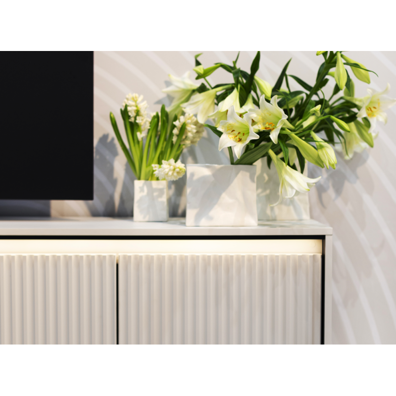 Szafka RTV Trend TR6BIC biała Lenart