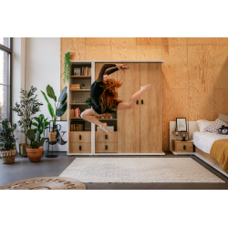 Szafa trzydrzwiowa Simi MS-01 Lenart Meble Szafa trzydrzwiowa Simi MS-01 Lenart Meble