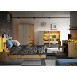 Stolik nocny Qubic QB-10 Lenart Meble
