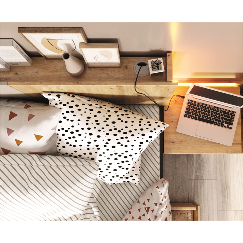 Stolik nocny Qubic QB-10 Lenart Meble