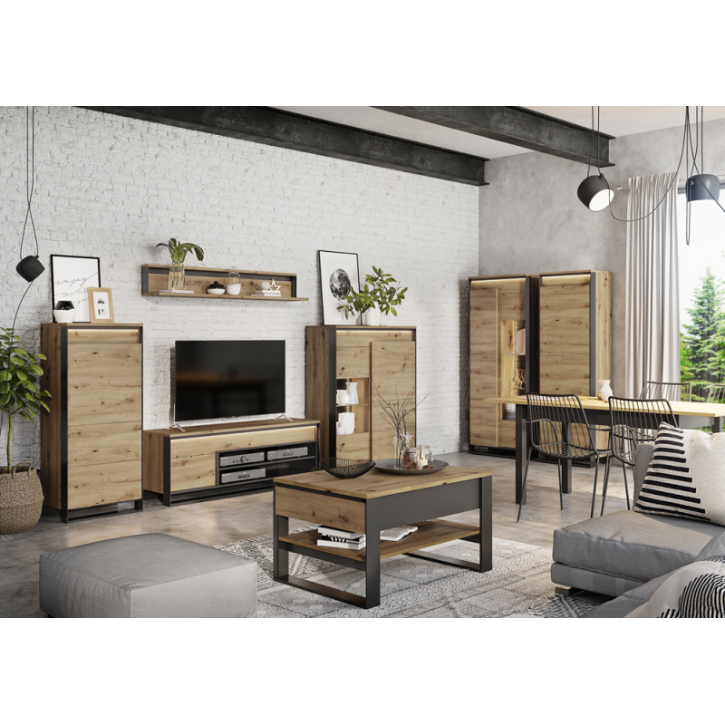 Bieliźniarka z oświetleniem Quant QA-02 Lenart Kolekcja Quant