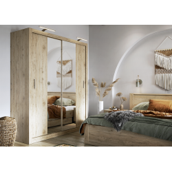 Szafa przesuwna z lustrem Idea ID-03 Lenart Kolekcja Idea