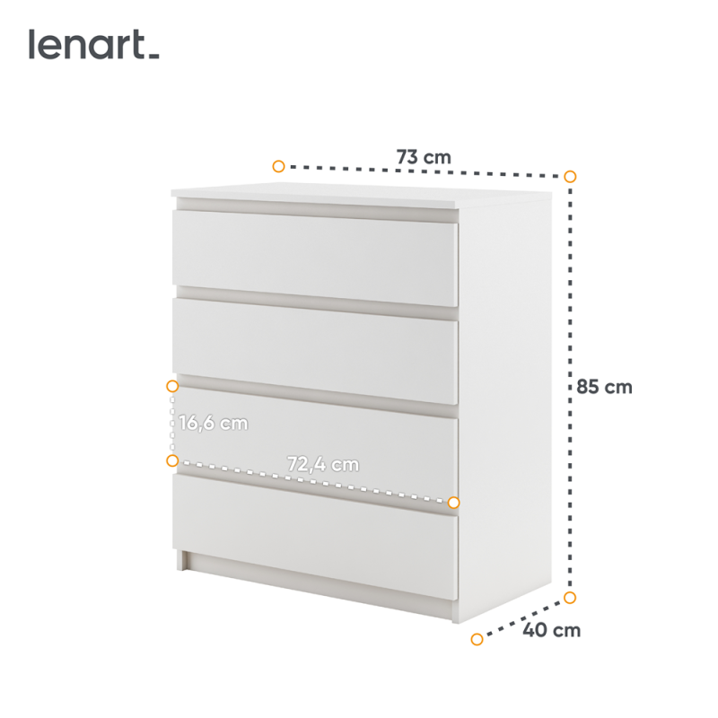 Komoda Idea ID-06 Lenart Kolekcja Idea